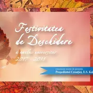 Festivitatea de Deschidere a Anului Universitar UVT