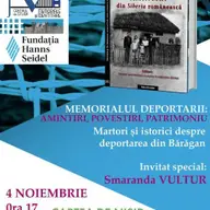 Lansarea cărții „DEPORTAȚI ÎN BĂRĂGAN: Amintiri din Siberia românească”