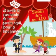Teatru pentru copii, jocuri si face painting