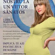 Campanie de informare despre riscul de diabet in timpul sarcinii
