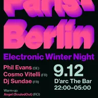 Paris Berlin Electronic Winter Night