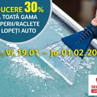 Reduceri la gama de perii/raclete si lopeti auto