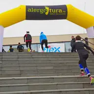 Alergare prin parcarea supraetajata si urcarea celor 12 niveluri ale UBC2, probe de foc la Alergotura