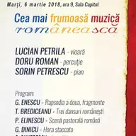 Cea mai frumoasa muzica romaneasca
