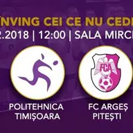 CSU Politehnica Timisoara - FC Arges