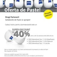 Promotie de Pasti la Optica Eugen