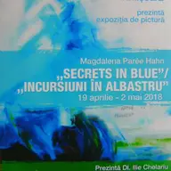 Expozitia Secrets in blue/ Incursiuni in albastru