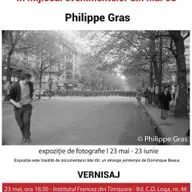 Au coeur de Mai 1968 – expoziție de fotografie de Philippe Gras