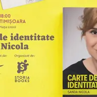 Lansare de carte "Carte de identitate"- Sanda Nicola