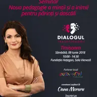 Conferinta educationala: Noua pedagogie a mintii si a inimii pentru parinți si dascali