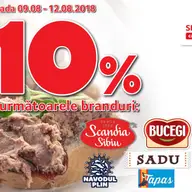 Reduceri 10% la Scandia Sibiu, Bucegi, Roua, Sadu, Lotka, Năvodul Plin şi Tapas