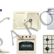 Pachet promotional hota, plita, cuptor, chiuveta, baterie Blanco