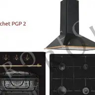 Pachet EVIDO (hota, plita, cuptor) electrocasnice rustice antracit