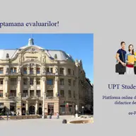 Studentii UPT au cuvantul: evaluarea procesului didactic