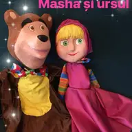 Ursul pacalit de Masha - teatru de papusi