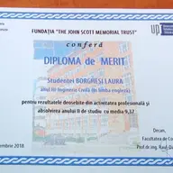 Bursele John Scott la Universitatea Politehnica Timișoara