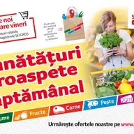 Legume, fructe, carne, delicatese si peste la oferta