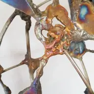Expozitie de sculptura Anatomia gandului de Bogdan Nueleanu