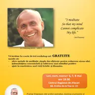 Ateliere de meditatie, cu Prachar Stegemann