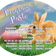 Programul Iulius Mall Timisoara de Sarbatorile Pascale