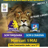 Baschet SCM Timisoara - SCM U Craiova