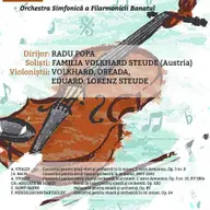 Concert Simfonic dedicat familiei de interpreti Volkhard Steude