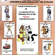 Expozitie de benzi desenate francofone