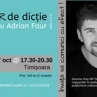 AtelieR de dictie cu Adrian Faur