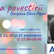 Arta povestirii cu Georgiana Elena Popan