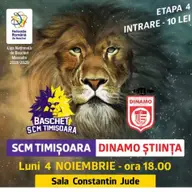 Baschet SCM Timisoara - Dinamo Stiinta Bucuresti
