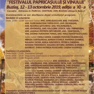 Festivalul Papricasului si al Vinului la Buzias
