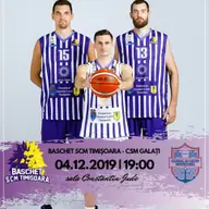 Baschet SCM Timisoara - CSM Galati