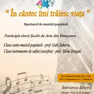 ”În cântec îmi trăiesc viața”