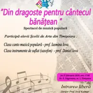 ”Din dragoste pentru cântecul bănățean”