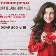 Oferta lunii Februarie la salonul de infrumusetare Kelly Image