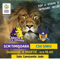 BC SCM Timisoara - CSU Sibiu