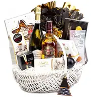 Variante de coșuri cadou de Crăciun propuse de un magazin online specializat în cadouri gourmet