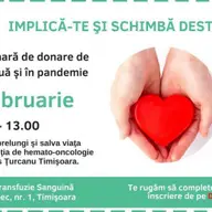 Donare de sânge - Implică-te şi schimbă destine