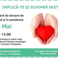 Implica-te si schimba destine - Doneaza sange