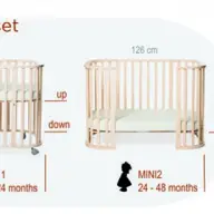 Pat pentru copii care crește odată cu copilul