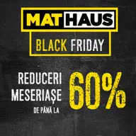 De Black Friday la MatHaus ai reduceri de pana la 60% la materiale pentru constructii, renovari sau reparatii
