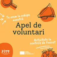 Apel de voluntari pentru centrele de tineret din Timișoara