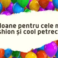 Baloane pentru cele mai fashion și cool petreceri