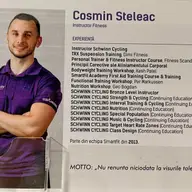 Cosmin Steleac - instructor fitness