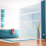 Mobilier alb sau colorat in baie? Ce sa alegi?