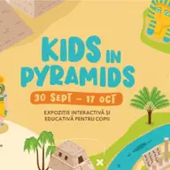 Kids in pyramids