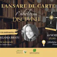 Lansare de carte - Psihologia Disciplinei
