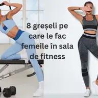 8 greșeli pe care le fac femeile în sala de fitness