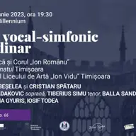 Concert simfonic de inchidere a Festivalului Timisoara Muzicala
