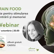 Webinar gratuit: Nutrientii Creierului